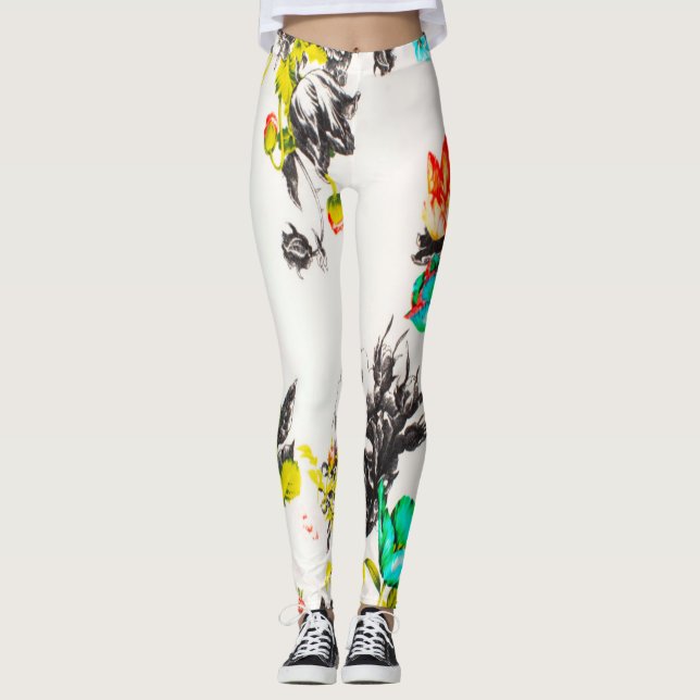 FLUSSGESETZUNG LEGGINGS (Vorderseite)