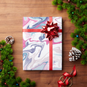 Flüssig-Akrylfluid-Wrapping-Papier - Abstrakt Geschenkpapier
