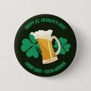 Flüssig-Glückskopf von Saint Patrick Button