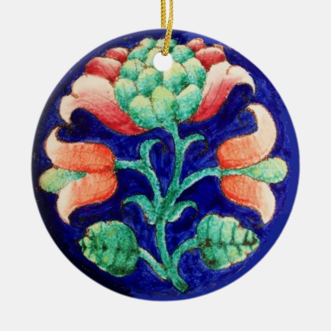 FLÜSSIG KERAMIK ORNAMENT (Vorne)