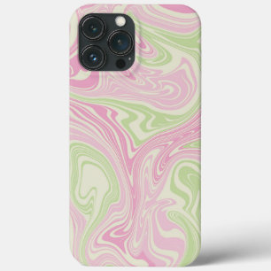 Flüssig-wirbelfarbenes rosa Muster Case-Mate iPhone Hülle