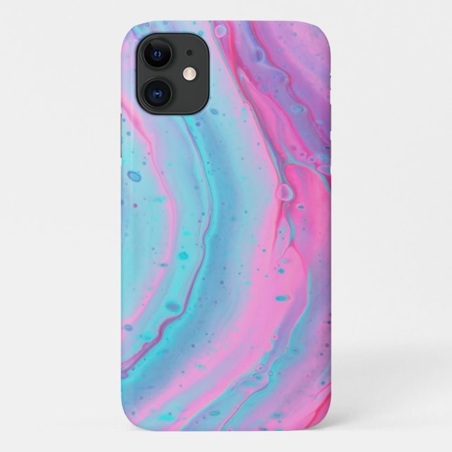 Flüssige Cotton Candy Case-Mate iPhone Hülle (Rückseite)