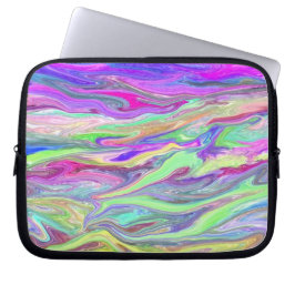 Flüssige Farbelektronik-Tasche Laptopschutzhülle