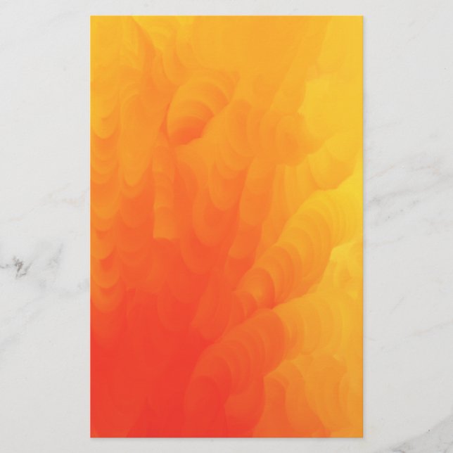 Flüssige Flammen-farbenreiches Briefpapier (Vorderseite)