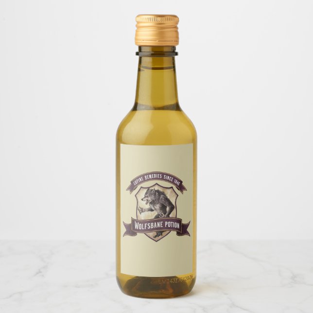 Flüssige Funny Sticker Name Party Flasche Gin Unic Weinetikett (Vorderseite)