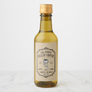 Flüssige Funny Sticker Name Party Flasche Gin Unic Weinetikett