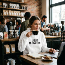 Flüssige Motivation Moderner Kaffeetischer 