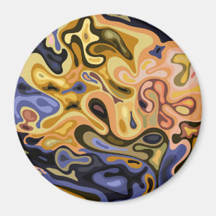 Flüssige Oberfläche 7 Magnet