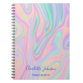 Flüssige Unicorn-Farbgestaltung + Hinzufügen von T Notizblock