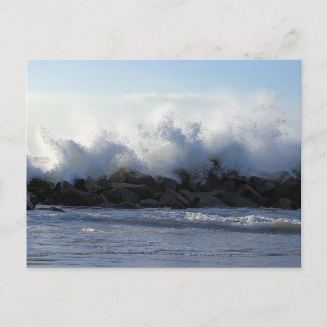 Flüssiger Donner Postkarte (Vorderseite)