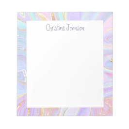 flüssiger Marmor Notizblock