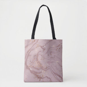 Flüssiger Marmor: Rose Gold Artistry.