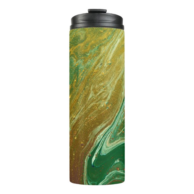 Flüssiger Marmor Thermosbecher (Vorderseite)