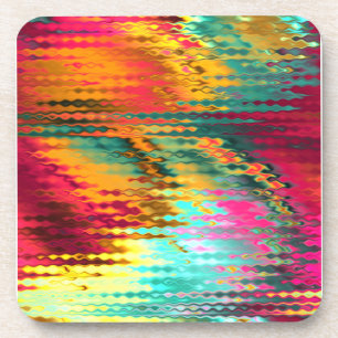 Flüssiger Regenbogen Getränkeuntersetzer