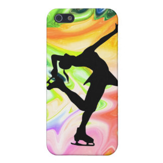 FLÜSSIGER REGENBOGEN U. SKATER iPhone 5 SCHUTZHÜLLE