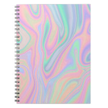 Flüssiger schillernder Einhorn-Farbentwurf