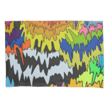 Flüssiger Tropfen Farbiges, erdbewachsenes, trippi