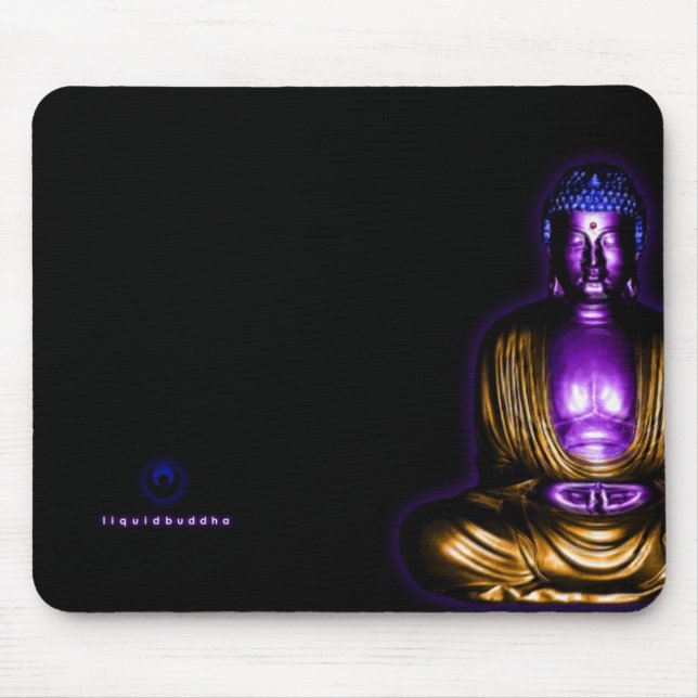 flüssiges Buddha mousepad (Vorne)