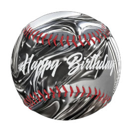 Flüssiges Chrome-Baseball - Spiegel Silber Metall Baseball