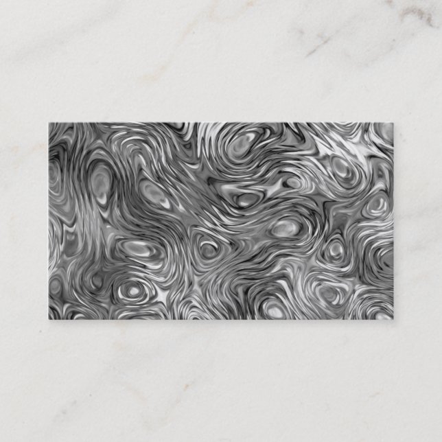 Flüssiges Druck-Visitenkarteweiß Visitenkarte (Vorderseite)