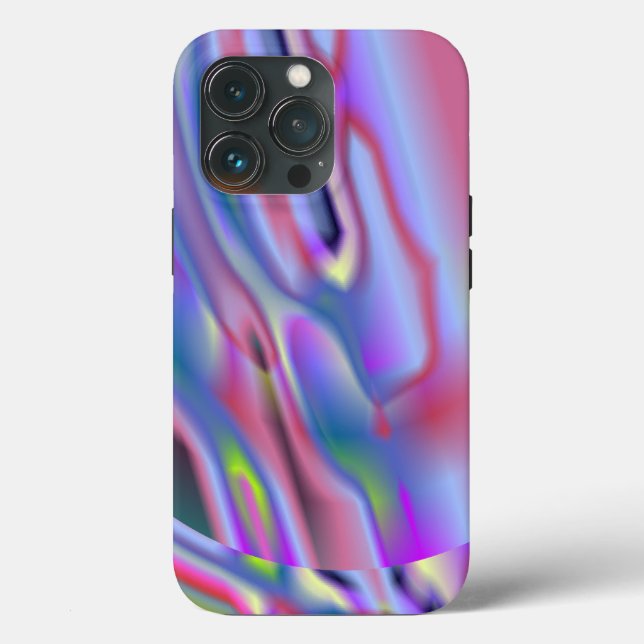 Flüssiges geschmolzenes Metal Retro Set D (017) Case-Mate iPhone Hülle (Rückseite)