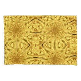 Flüssiges Gold: Gilded Zenith | Opulentes Wirbelak Kissenbezug