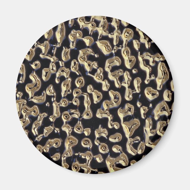 Flüssiges Gold Magnet (Vorne)