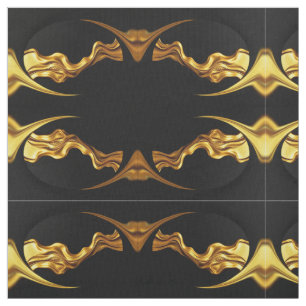 Flüssiges Gold Monochrom Designer Pima Baumwoll-Tw Stoff