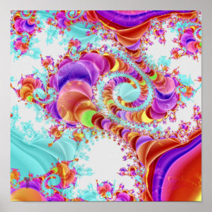 Flüssiges hineingegossenes Doppelhelix V 1 (12 Poster