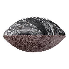 Flüssiges Silber-Chrom-Mosaik Football