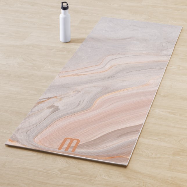 Flüssiges wirbelfarbenes Wasser Yogamatte (Beispiel)