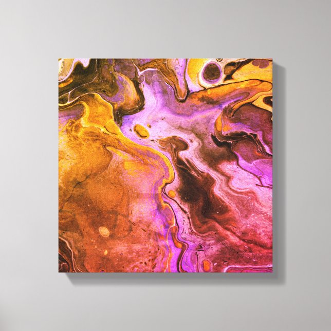 Flüssiggalaxie 2 leinwanddruck (Vorderseite)