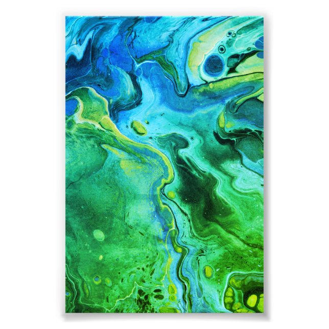 Flüssiggalaxie 5 fotodruck (Vorne)