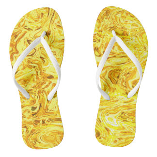 Flüssiggold Flip Flops