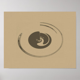 Flüssigkeitskreise - Plakat (Leinwand Option)