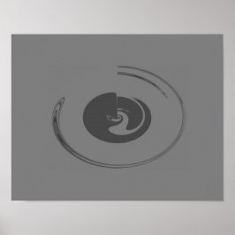 Flüssigkeitskreise - Plakat (Leinwand Option)