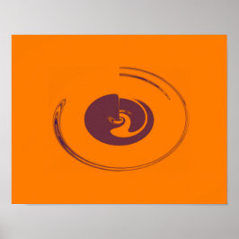 Flüssigkeitskreise - Plakat (Leinwand Option)