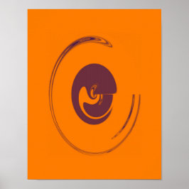 Flüssigkeitskreise - Plakat (Leinwand Option)