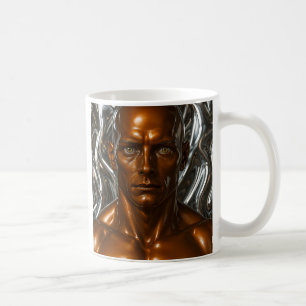 Flüssigmetall-Android Kaffeetasse