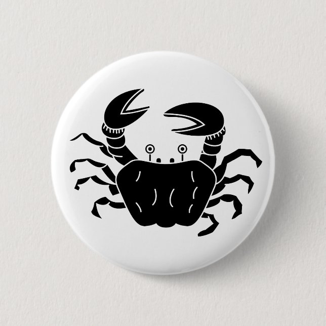 Flusskrebs Button (Vorderseite)