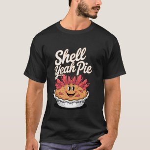 Flusskrebs-Pie-Schale Ja Pie T-Shirt
