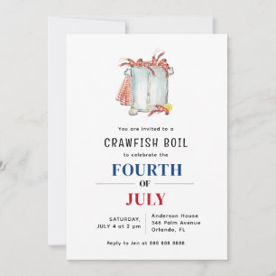 Flusskrebs-Sommerparty Einladung