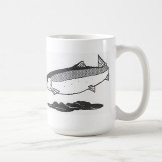Flusslachskaffee-Tasse Tasse