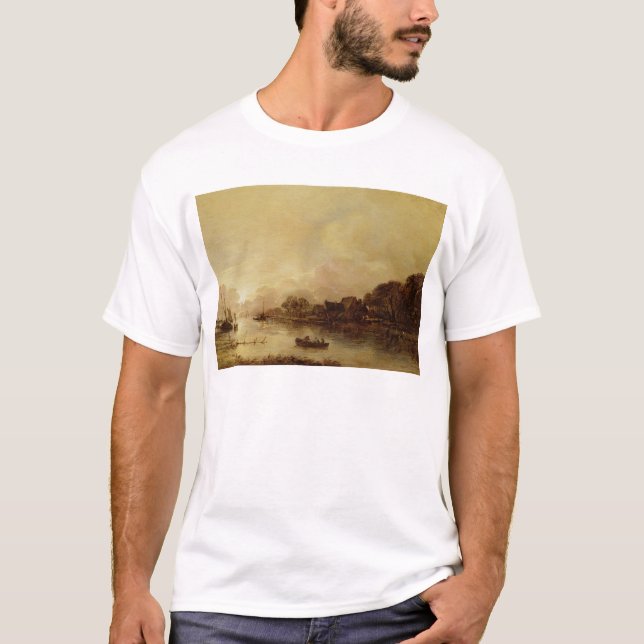 Flusslandschaft T-Shirt (Vorderseite)