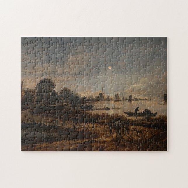 Flusslandschaftskunst Neer Puzzle (Horizontal)