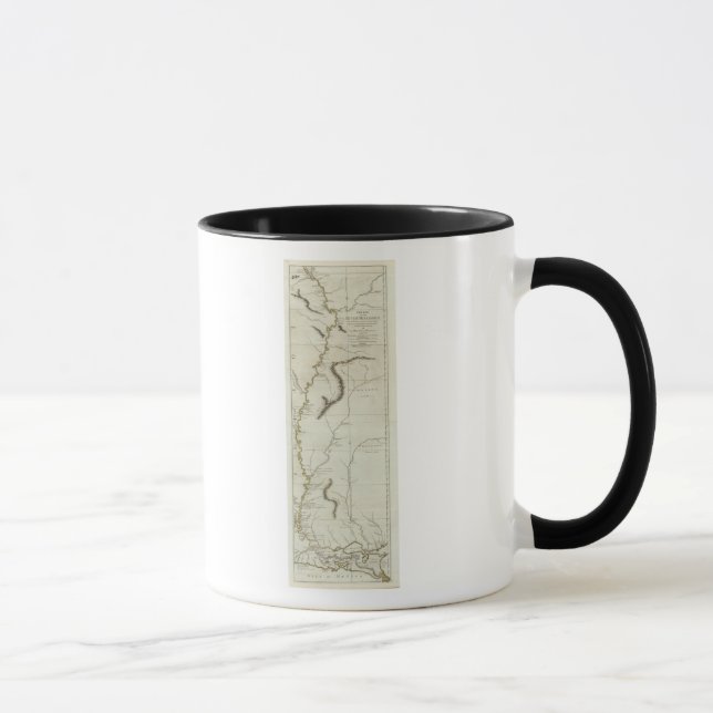 Flusslauf des Mississipi Tasse (Rechts)