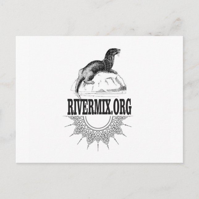 Flussmischung Postkarte (Vorderseite)