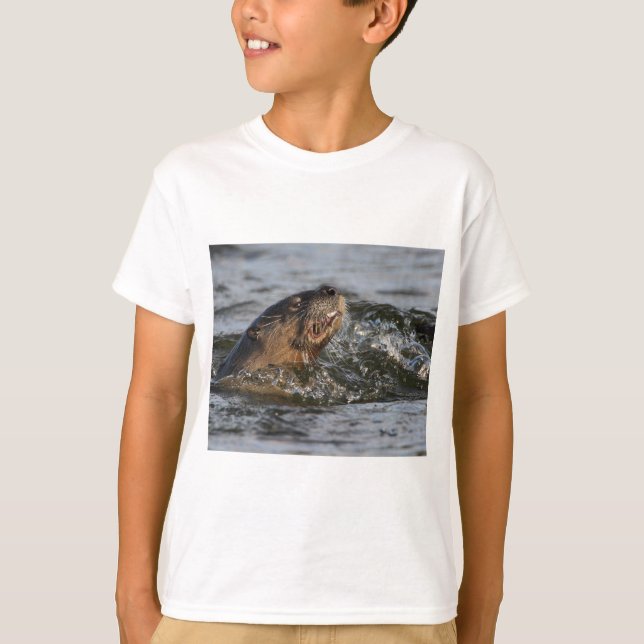 Flussotter T-Shirt (Vorderseite)