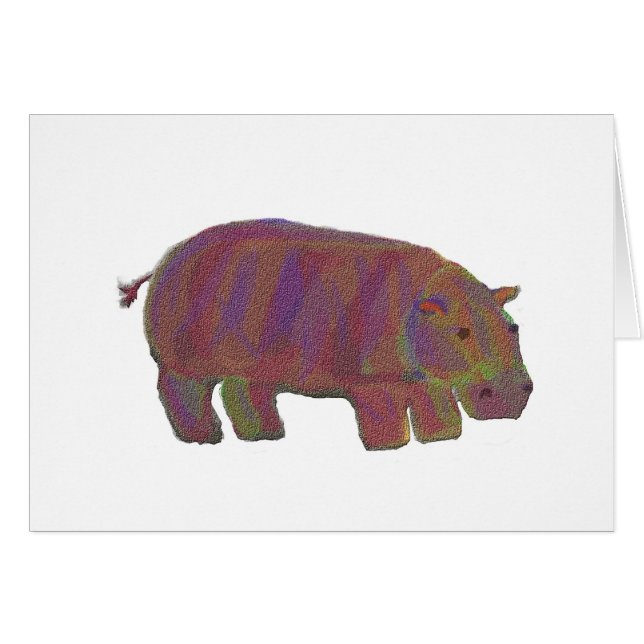 Flusspferd (Vorderseite (Horizontal))