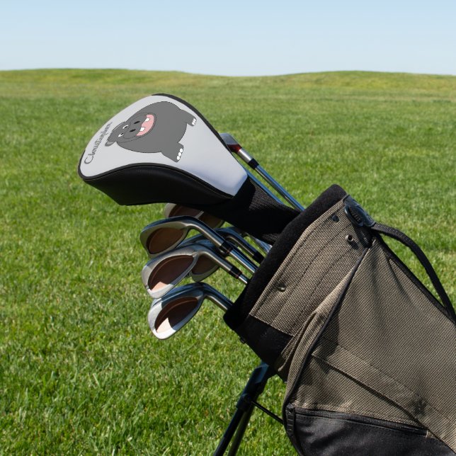 Flusspferd-Design Golf Headcover (In SItu)